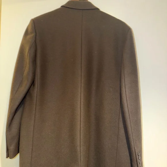 Nili Lotan Double-Breasted Long Coat in Brown - Picture 10 of 10